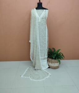 CHANDERI SILK WEAVING SUITS-43717