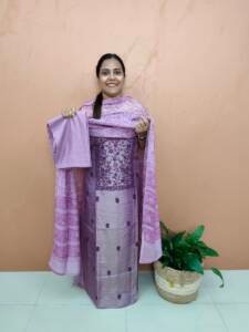 CHANDERI TISSUE SUITS-41576