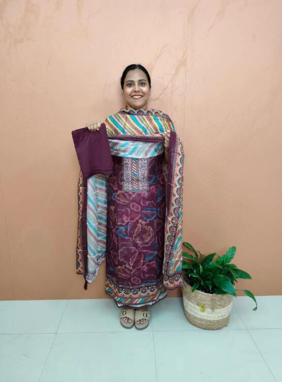 MUSLIN SILK SALWAR SUITS-41984