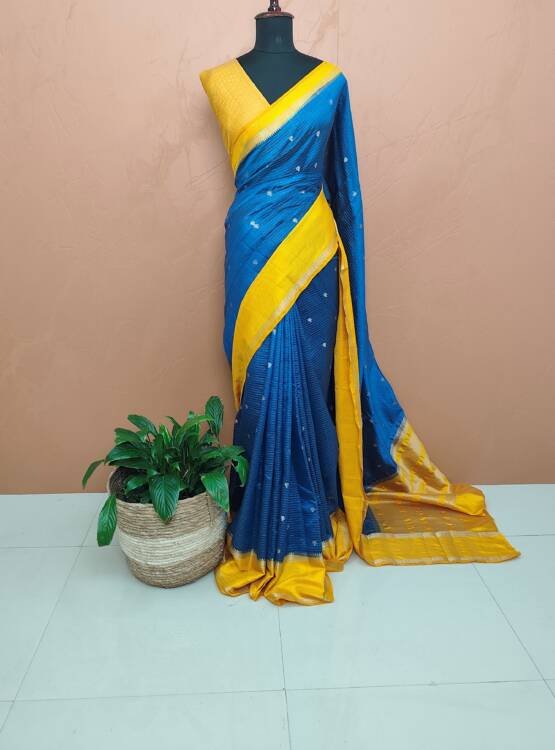 SEMI SOFT SILK WEAVING SAREES