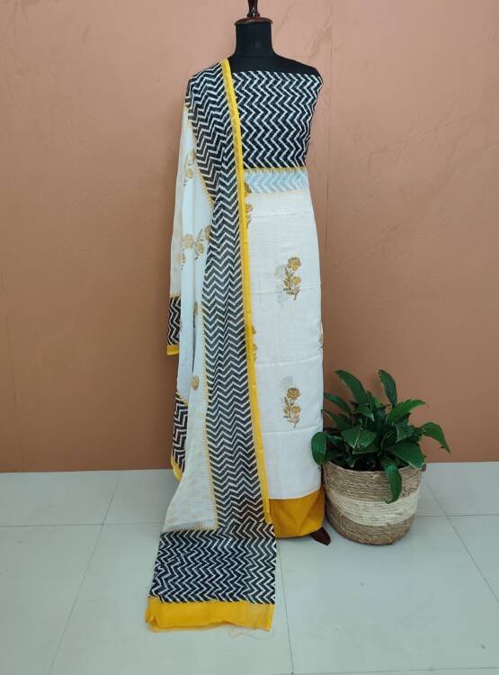 KOTA COTTON PRINTED SUITS-43553