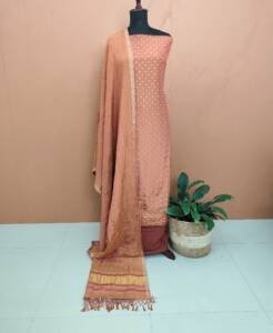SOFT SILK TISSUE BANARASI WEAVING SUITS-43779