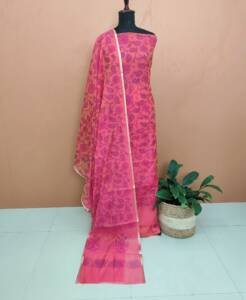 CHANDERI SILK WEAVING SUITS-43773