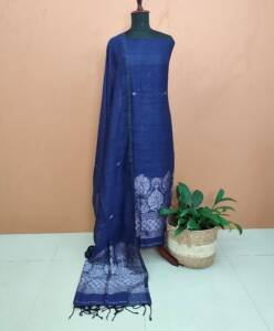 PURE LINEN JAMDHANI SUITS-