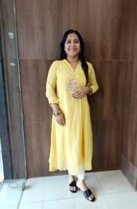 MAL CHANDERI SILK KURTI-43469