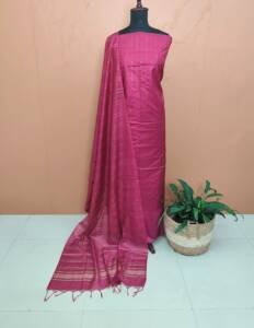 SEMI TUSSER SILK SALWAR SUITS