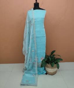ORGANZA ENBROIDERED SALWAR SUITS