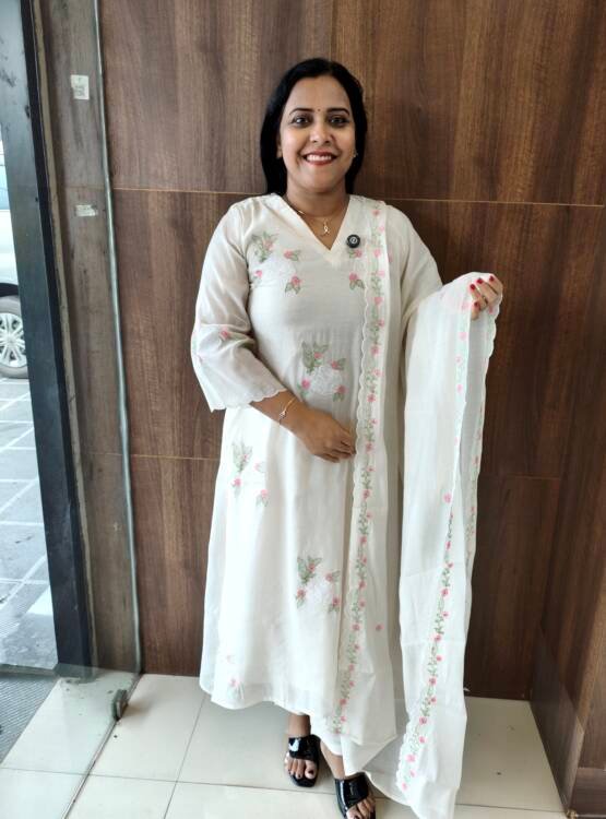 MAL CHANDERI SILK REAY TO WEAR