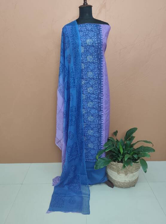 SILKY KOTA PRINTED SUITS