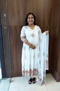 PRINTED COTTON KURTI   43701