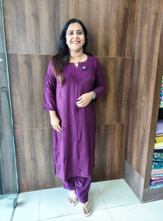 RAYON COTTON KURTI