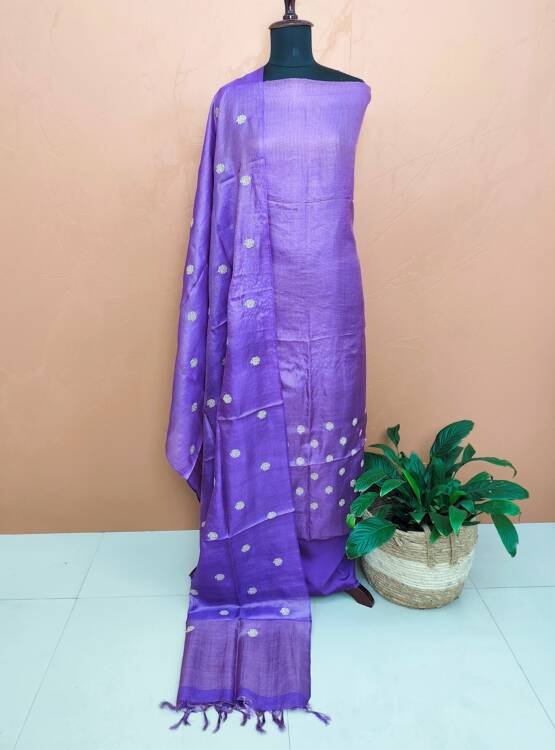 PURE TUSSER SILK SUITS