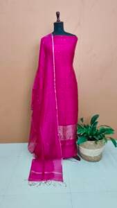 PURE TUSSER MATKA SILK SALWAR SUITS-43851