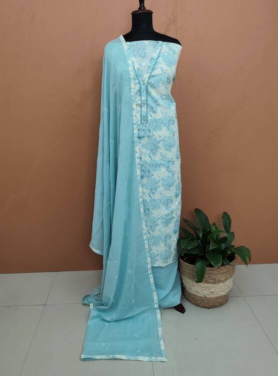 PRINTED COTTON SALWAR SUITS