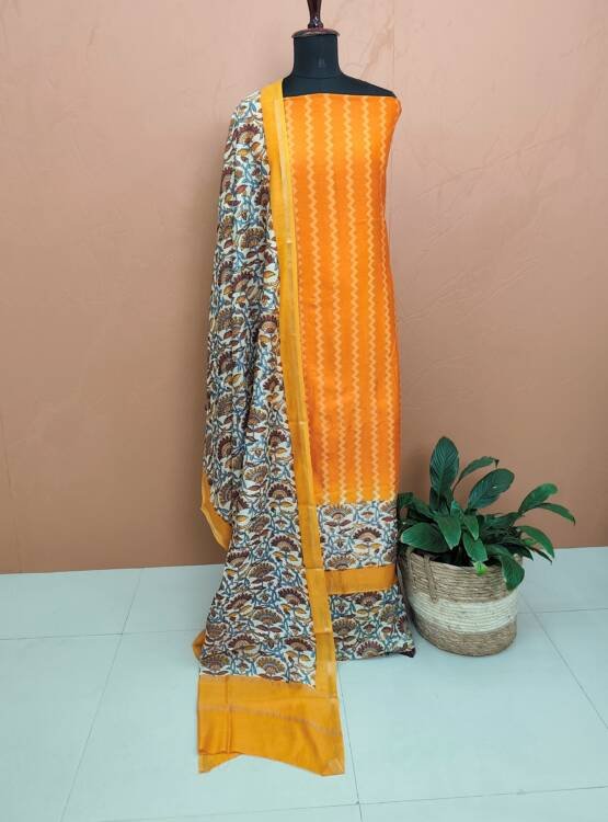 MAHESHWARI SILK SALWAR SUITS-43757