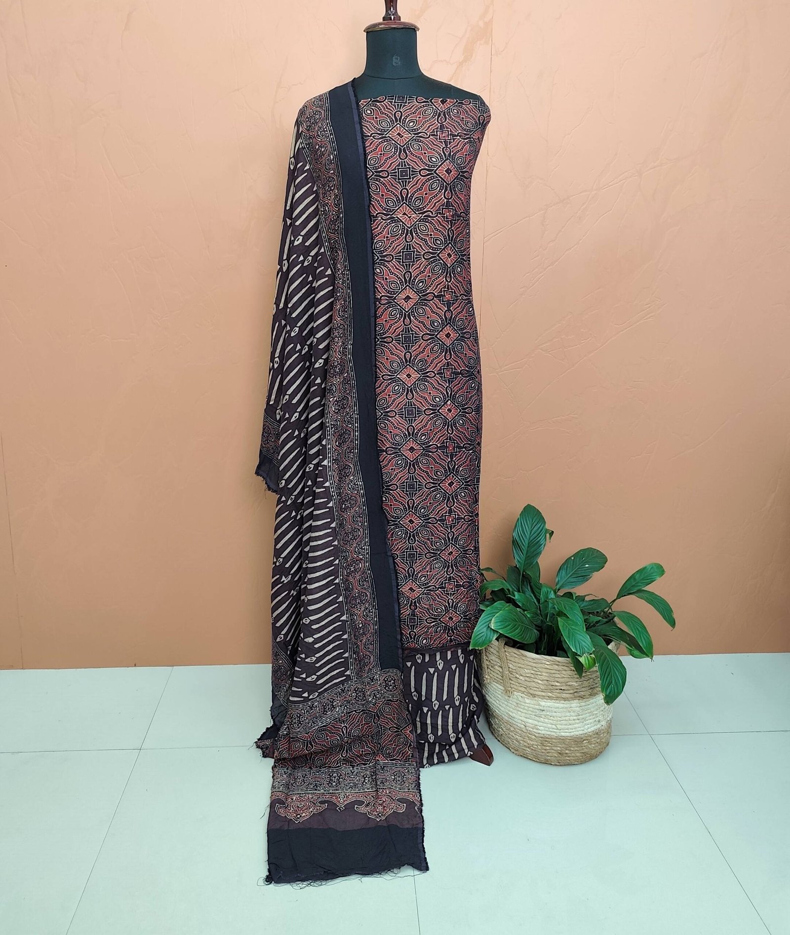 PURE CHANDERI SILK SUITS