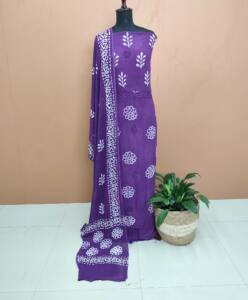 GEORGETTE BATIK PRINTED SUITS-43860