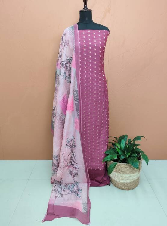 MAHESHWARI SILK BANARASI SUITS-43861