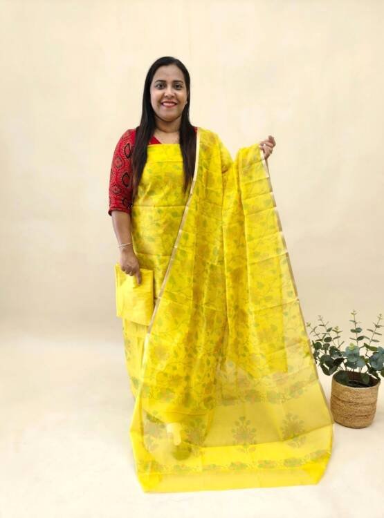 CHANDERI SILK WEAVING SUITS-43773