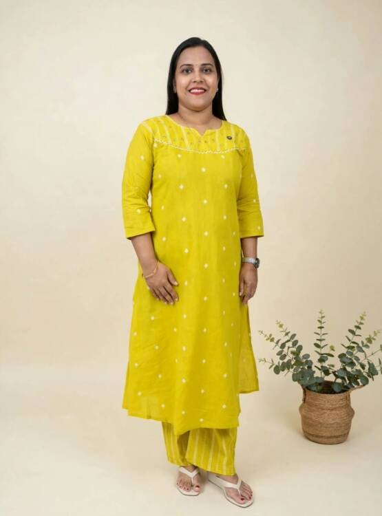 HANDLOOM COTTON CORD SET-43824