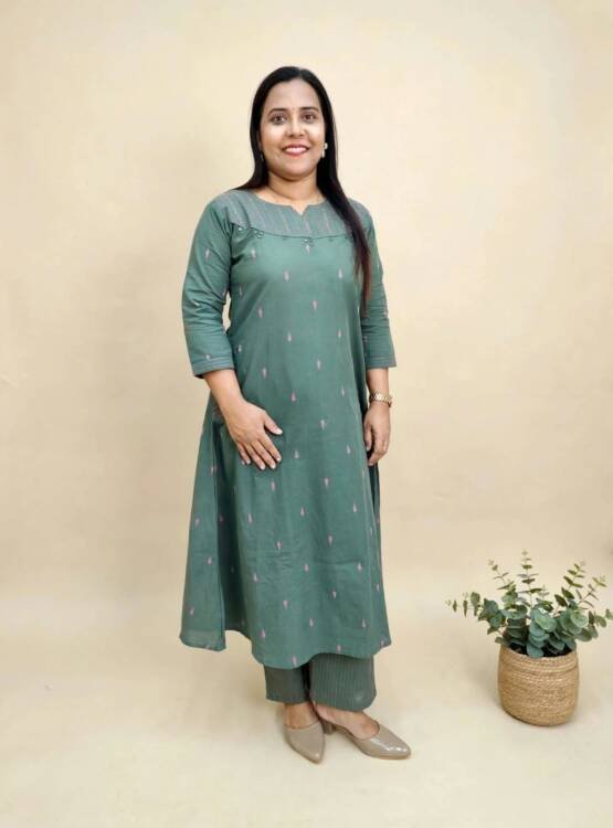 HANDLOOM COTTON CORD SET-43820
