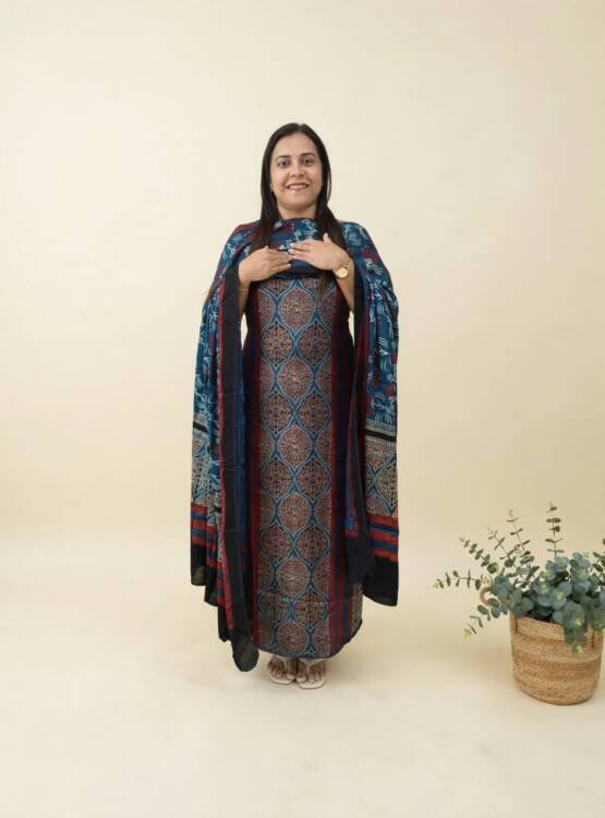MODAL SILK SALWAR SUITS-43772