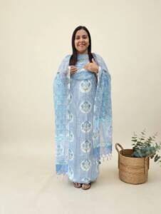 PRINTED COTTON SALWAR SUITS-43911