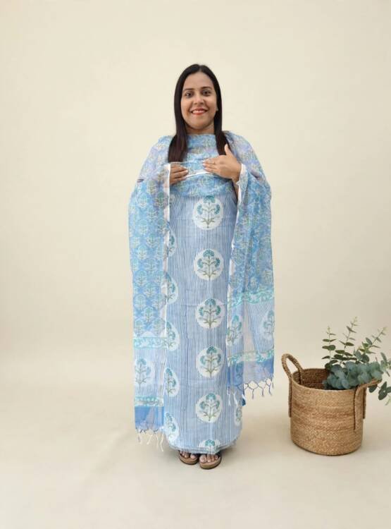 PRINTED COTTON SALWAR SUITS-43911