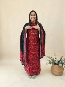 GEORGETTE FLORAL SUIT-43919