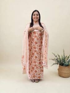 GEORGETTE FLORAL SUITS-43919