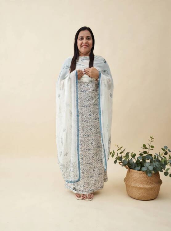 SOFT COTTON PRINTED SUITS-43912
