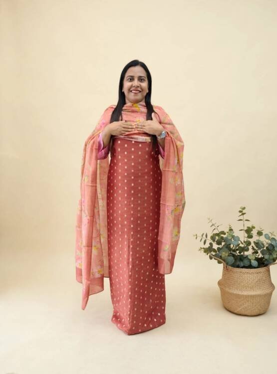 MAHESHWARI SILK BANARASI SUITS  43861