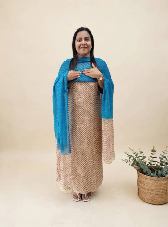 MODAL COTTON PRINTED SUITS-43945