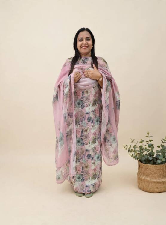 SOFT COTTON PRINTED SUITS-43913